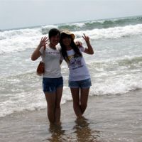 青島高科員工活動(dòng)——新季觀(guān)覽新黃島，金秋暢游金沙灘